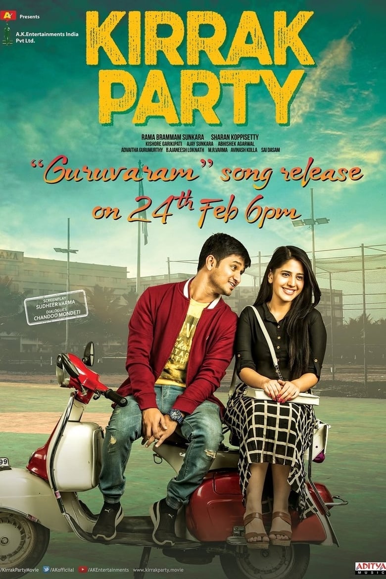 Kirrak Party (2018) Hindi + Telegu – Full Movie Download & Watch FREE – ZMOVIE4U.COM-