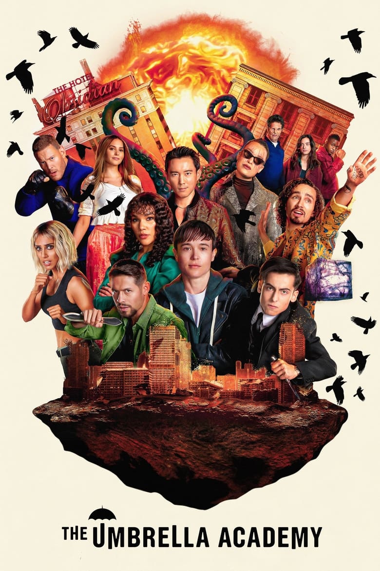 The Umbrella Academy (2019-2024) Season 01 – 04 – Dual-Audio Hindi-English – Full Series Download & Watch FREE – ZMOVIE4U.COM-