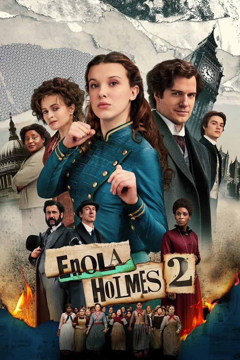 Enola Holmes 2 (2022) – Hindi/English – Full Movie Download & Watch FREE – ZMOVIE4U.COM-
